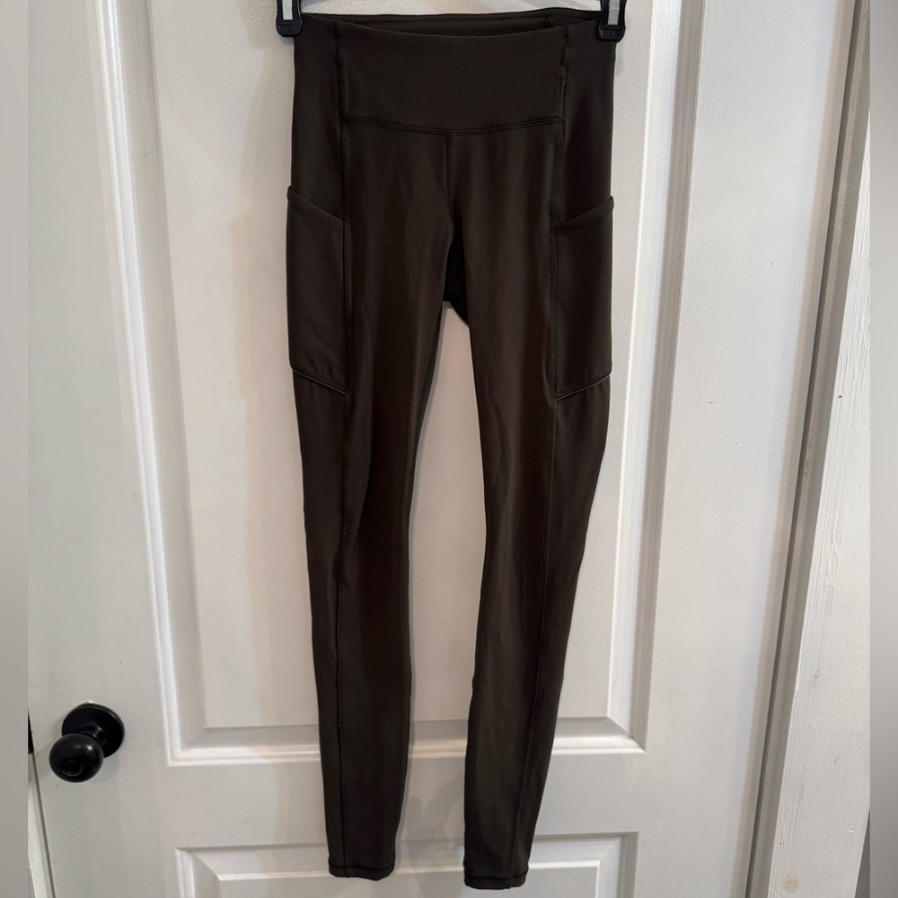 Lululemon Speed Up Tight *Full-On Luxtreme 28" Dark Olive